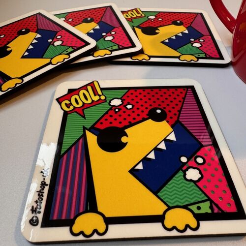 'My Dream Dog' Coaster