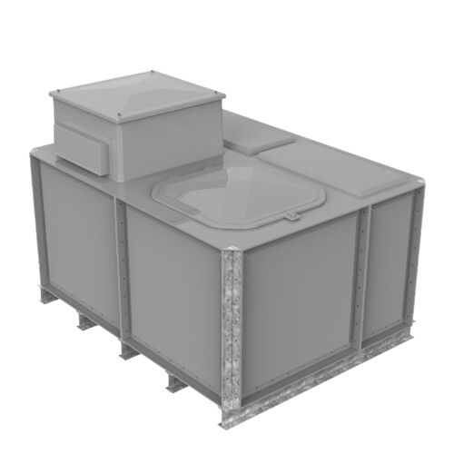 PW.2X1.5X1.IFB.AB - 3000 LITRE SECTIONAL WATER TANK, INTERNALLY FLANGED BASE (IFB) C/W FVH