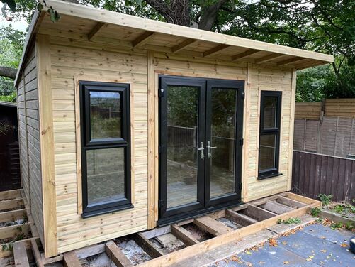 #PVC049 14x8 Pent Summer House