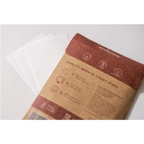 ecohouse - Peach Blossom Laundry Detergent Sheets - 40 Washes