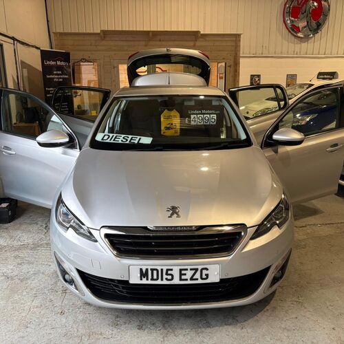 2015 (15) PEUGEOT 308 ALLURE 1.6 HDi DIESEL 5 DOOR 