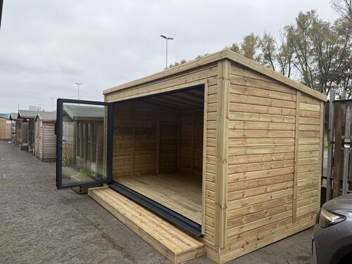 #BF002 14x8 Pent Summer House