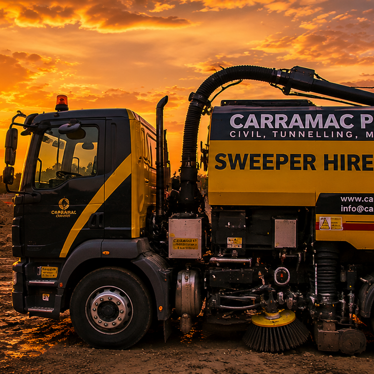 Carramac  | Civil Engineering | Plant Hire | Utilities  | Civil Engineering Berkshire | Tunnels and Shafts | Road Sweeper Hire UK 