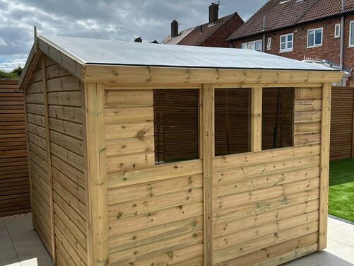 8x8 Apex Storage Shed