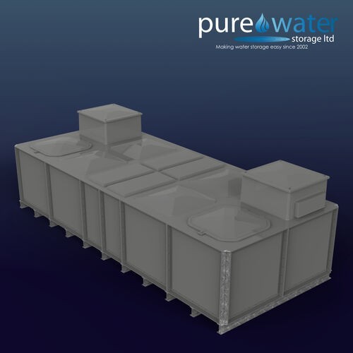 IFB Divided - Internally Flanged Base AB Air Gap (Twin Compartment) 