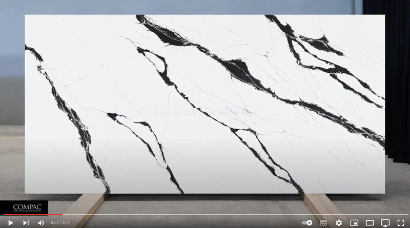 Compac Unique Calacatta Black