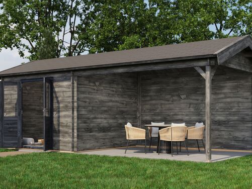 300cm x 300cm + 400cm Veranda