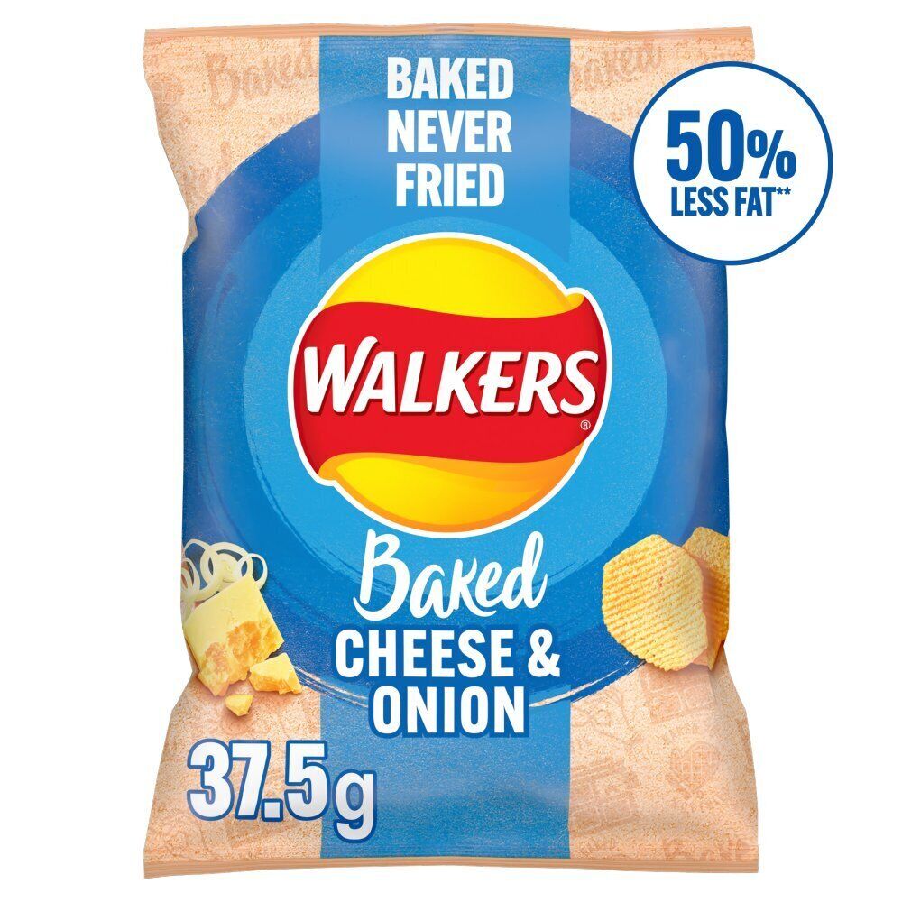 Walkers Baked Cheese & Onion Crisps