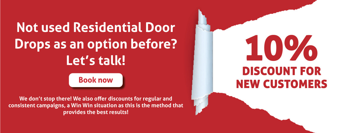 Leaflet distribution delivery welcome discount