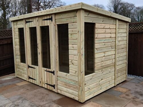 #SHP058 10x8 Pent Summer House