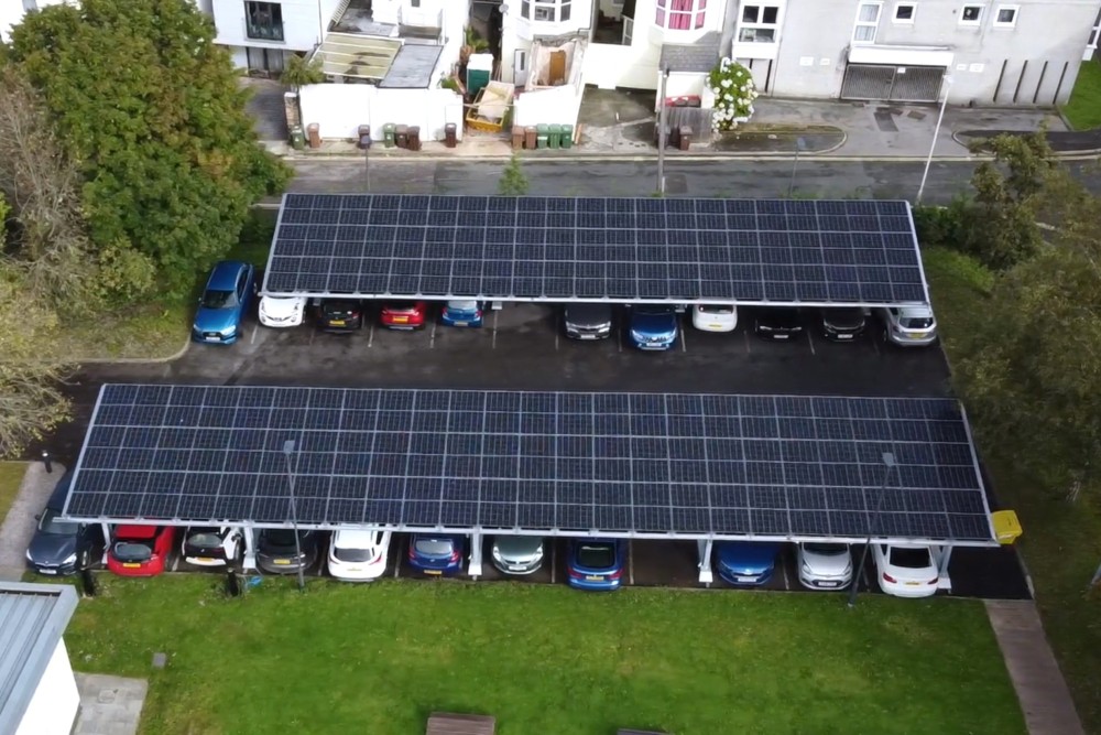 Solar Carport - Plymouth