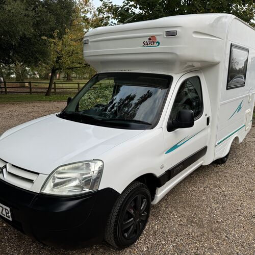 2003 Nu Venture Surf Citroen Berlingo 1.9D Camper Van Motorhome - 45470 miles