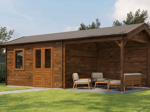 400cm x 300cm + 300cm Veranda