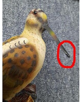 Woodcock Hang Up (damaged)