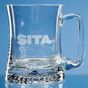 Handmade Curved Star Based Tankard 0.34ltr