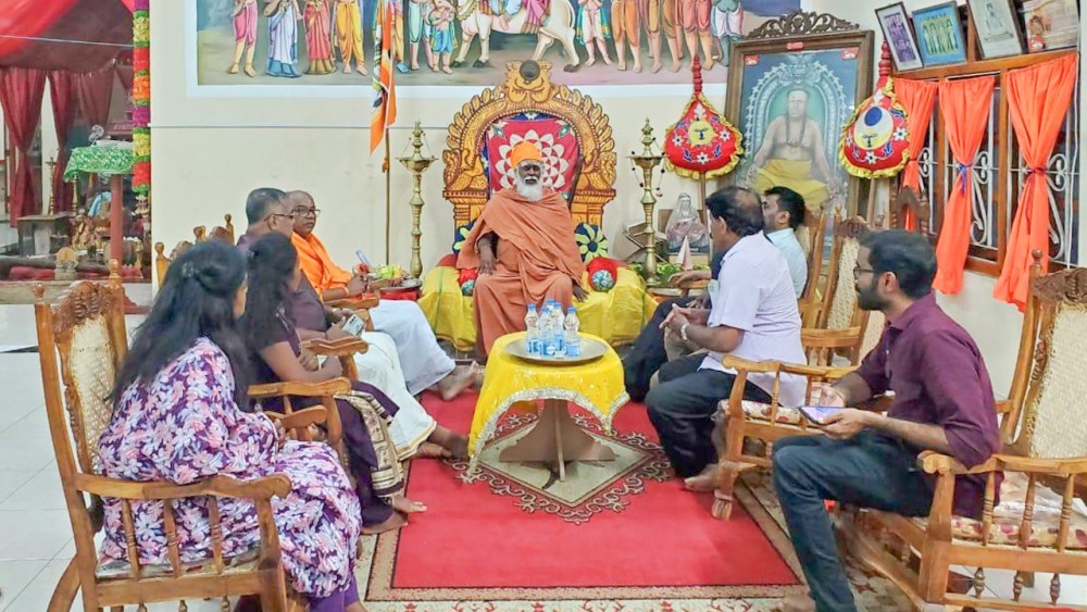 சைவ சமய தலைவர்களை சந்தித்த அநுரகுமார