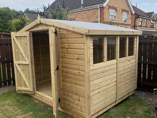 10x8 Apex Reverse Shed