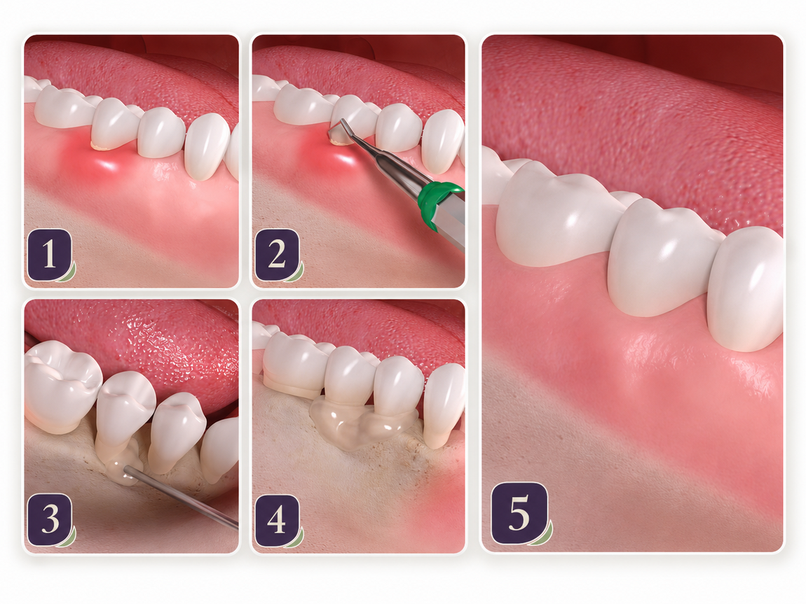 Advanced Gum Treatment | Cramond House Dental Practice | Dentist Clitheroe Preston Manchester | Dental Implants Clitheroe Preston Manchester | Gum Surgery Clitheroe Preston Manchester