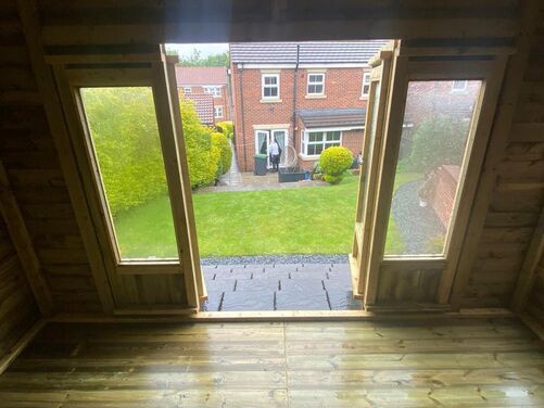 #SHP051 12x8 Pent Summer House