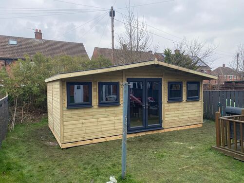 #PVC058 20x12 Apex Summer House