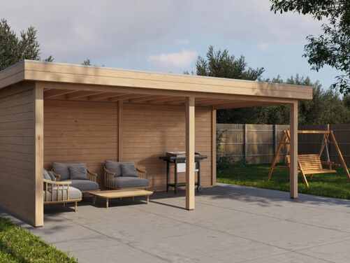 5.88mtr x 3.0mtr 28mm walled Gazebo