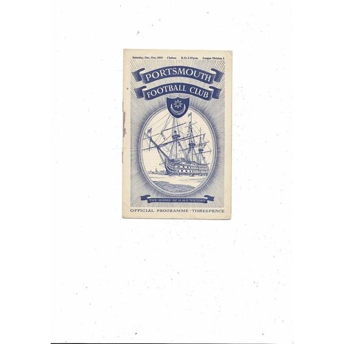 Portsmouth Home Football Programmes