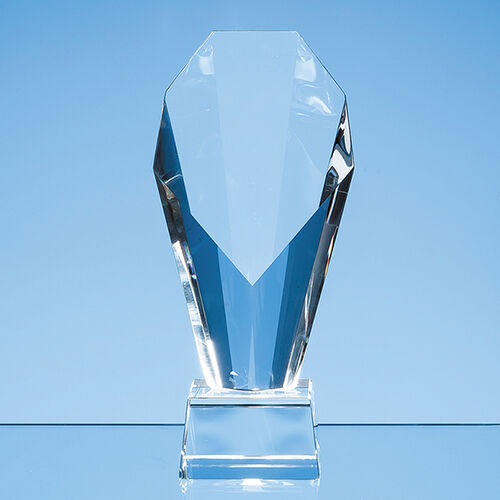 Optical Crystal Mounted Diamond Award - 21.5cm