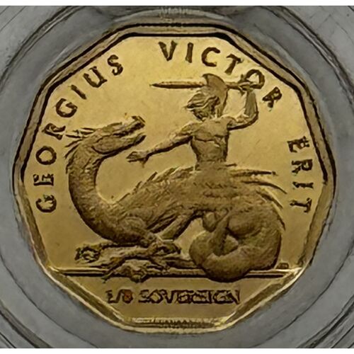 2023 one eight gold sovereign