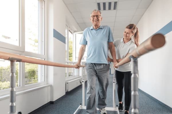 Spinal decompression recovery with physiotherapy support and guided rehabilitation exercises