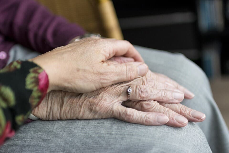 Couple living with Parkinson’s disease receiving support