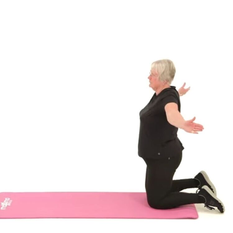 Parkinson’s physiotherapy mat exercises to improve strength and mobility