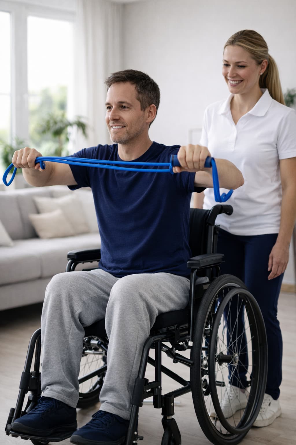 Spinal cord injury physiotherapy improving upper limb strength and wheelchair function through rehabilitation exercises