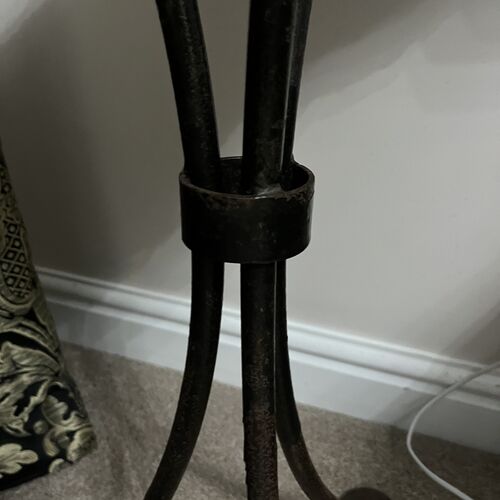 Burr Walnut Hallway Or Occasional Table