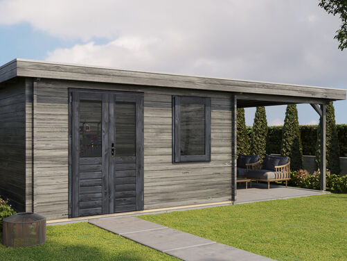 400cm x 400cm + 300cm Veranda