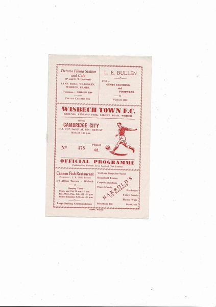 Many more Football Programmes listed today