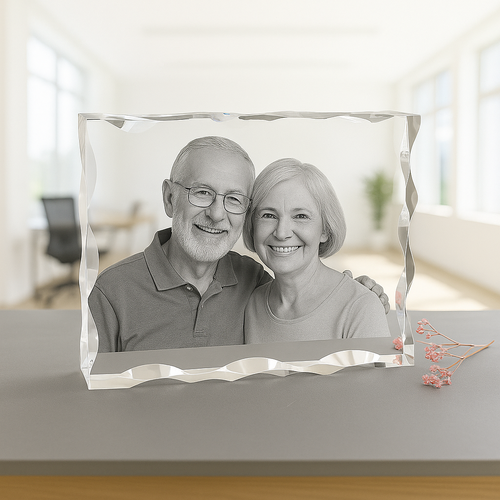 The Amazing 180X130X25mm 3D Staffa Scallop Edge Photo Frame