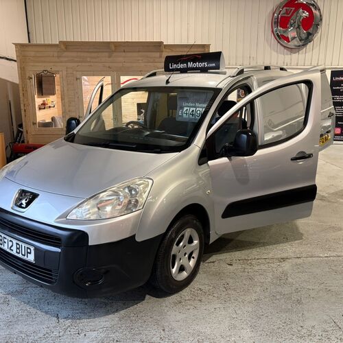 2012 (12) PEUGEOT PARTNER L1 1.6 HDi DIESEL 850 S 4 DOOR 
