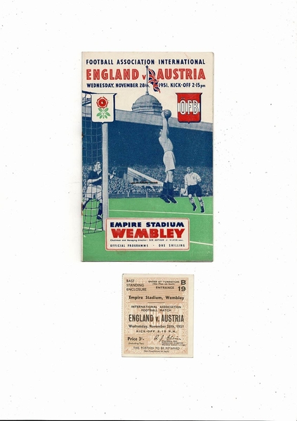 Football Programmes being listed today