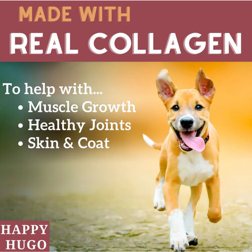 Pork & Beef Deli Sausages for dogs by Happy Hugo 200g