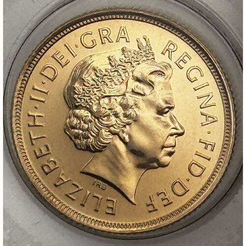 Mint sealed 2006 full gold sovereign