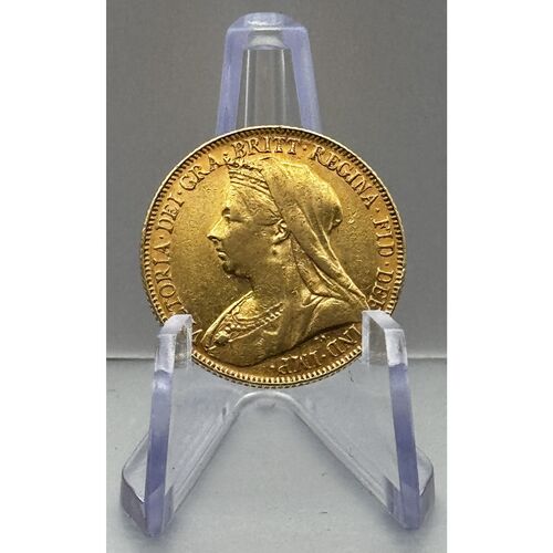 1901 Queen Victoria full gold sovereign