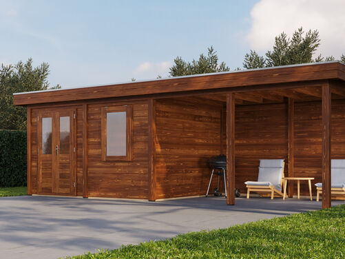 388cm x 300cm + 400cm Veranda