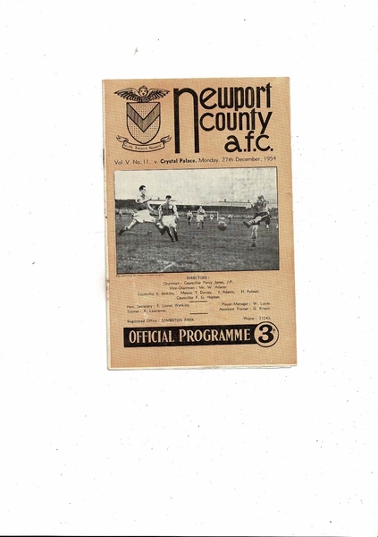 Many more Football Programmes listed today