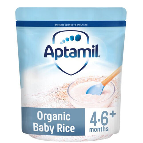 Organic Baby Rice by Aptamil -4  months+ 100g Pouch