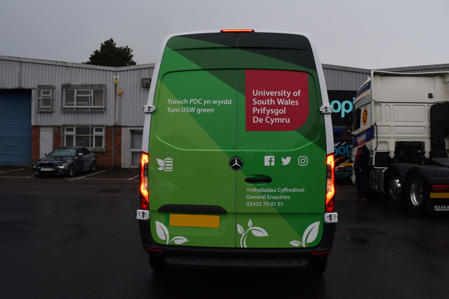 University Of South Wales - 2x Mercedes eSprinter