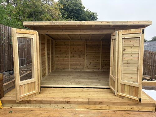 12x9 Pent Summer House
