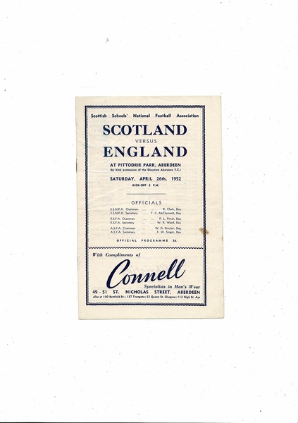 More Football Programmes being listed today