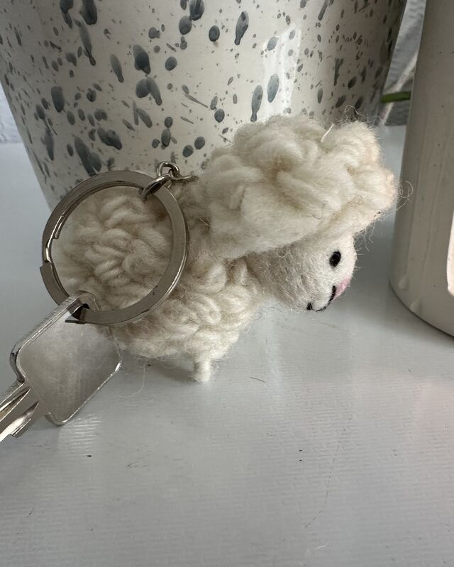 Sheep keyring