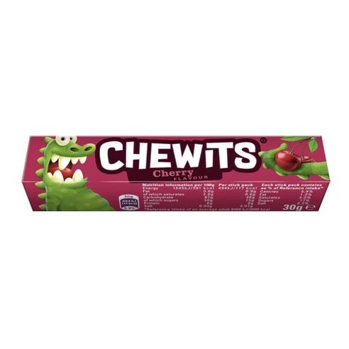 Chewits Cherry Flavour Stick 30g
