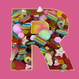 Sweet Filled Letter - R